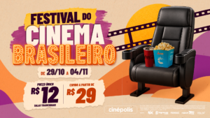 Cinépolis participa do Festival Semana do Cinema Brasileiro com ofertas especiais em ingressos e combos de pipoca com bebida
